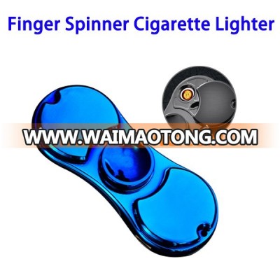 Zinc Alloy Finger Spinner with Cigarette Lighter for Adults