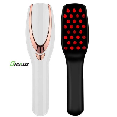 2020 New Arrival Hair Brush Electric Heat Hair Scalp Massage Comb Hairbrush