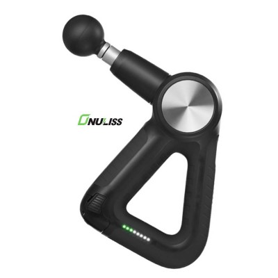 Muscle Massage Gun Triangle with Adjustable Arm, Handheld Deep Tissue Percussion Massage Gun for Athletes Muscle Recovery