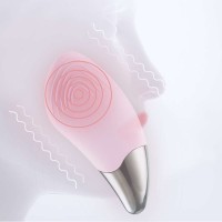 OEM Electric Facial Cleansing Brush Soft Silicone Face Deep Pore Cleaner Massage Cepillo Limpieza Facial Massage Brosse Visage